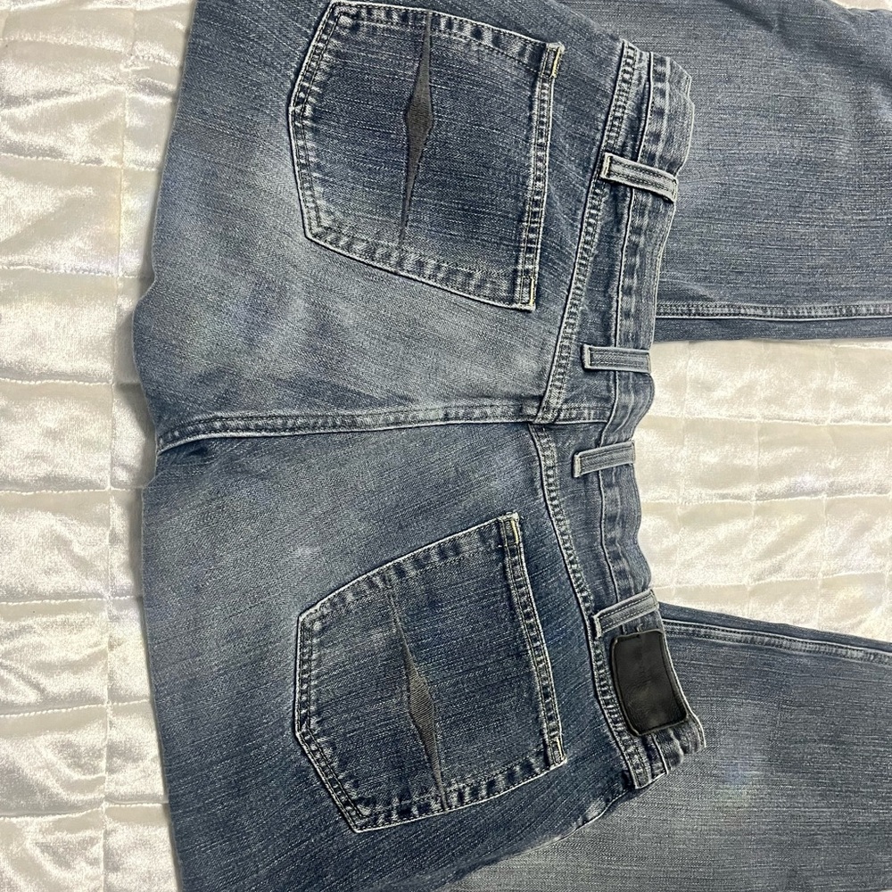 Pronto Uomo Men’s 40W x 30L Relaxed Fit Light Blue Jeans